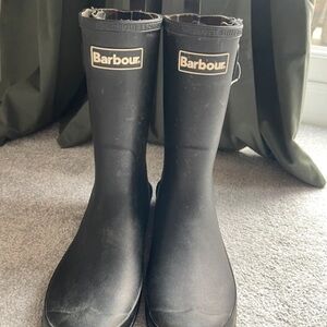 Barbour Classic Black Rain Boots